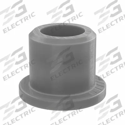 BUNTING BEARINGS Sleeve Bearing: MDS-Filled Nylon, 1/4 in Bore, 3/8 in OD, 3/8 in Overall Lg - Wear-Resistant Plastic Flanged Sleeve Bearings