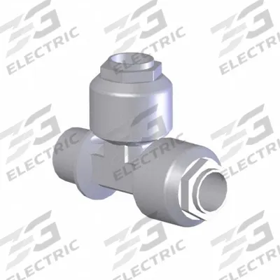 SMC High Purity Fitting: 3/4 in OD x 5/8 in OD Size, Compression x Compression - PFA Compression Tube Fittings