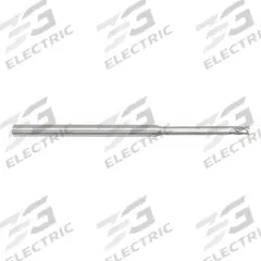 APPROVED VENDOR Corner Chamfer End Mill: Carbide, 4 Flute, 3/32" Mill Dia, 3/16" LOC, 0.003" Chf (MPN 251-004100)