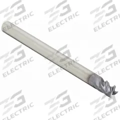 WIDIA HANITA Square End Mill: Carbide, TiAlN Coated, 4 Flute, 1/4" Mill Dia, 3/8" LOC, 4" OAL (MPN TF4VP507012S)