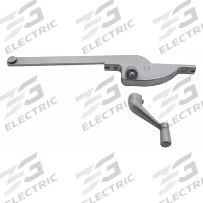 PRIME-LINE Window Operator: Crank, Handle Included, Right-Hand, Frame, Aluminum - Awning & Casement Window Operators & Handles