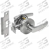 SARGENT Door Lockset: Passage Lever Locksets/Storeroom Lever Locksets, Chrome, ADA Compliant (MPN 28-10XU15 LB 26D). Key specifications — Ligature Resistance: Not Ligature-Resistant; Brand: SARGENT; Lockset Function ANSI Code: F75; Visual Indicator Message: No Message; Lockset Style: 10X Line; ADA Compliant: Yes; Finish: Satin Chromium-Plated : Cast Zinc.