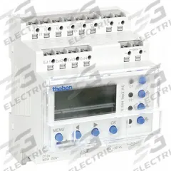 THEBEN Electronic Timer: 365 day, SPDT, 120-240V AC, 800 Events Available, Digital (MPN TR-644-TOP-2-RC-120V-240V). Key specifications — Astronomic Functionality: Astronomic; Brand: THEBEN.