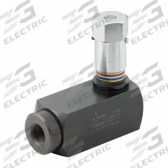 PARKER Flow Control Valve: 25 gpm Max Flow Rate, 3/4 in NPT, 3/4 in NPT, 3,000 psi Max Pressure (MPN PCCM1200S). Key specifications — attr1018158: Pressure; attr1018114: Rotary Knob; attr1018116: Steel; attr1018117: PARKER; attr1018137: Two-Way.