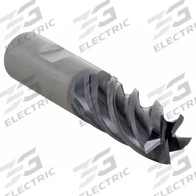 WIDIA HANITA Square End Mill: Carbide, AlTiN Coated, 5 Flute, 1" Mill Dia, 1-3/4" LOC - Fast-Cutting Carbide Square End Mills for Steel & Cast Iron