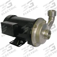 DAYTON Centrifugal Pump: 316 Stainless Steel, 1 hp Horsepower (Max), Three Phase, 208-230/460V AC (MPN 5WXT5). Key specifications — Impeller Material: 316 Stainless Steel; Brand: DAYTON; Motor Enclosure: Totally Enclosed Fan Cooled.