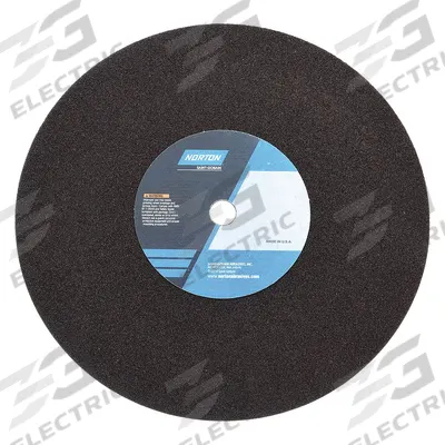 NORTON Abrasive Cut-Off Wheel: Type 1, 10" x 3/32" x 5/8" - Nonreinforced Toolroom Cut-Off Wheels