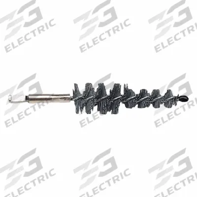 GOODWAY Tube Brush: Quick Connection, Nylon, 3/4 in to 3/4 in, Quick Connect Male - Brushes for Heat Exchanger Cleaning Equipment