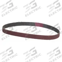 APPROVED VENDOR Sanding Belt: 3/8 in W x 13 in L, Aluminum Oxide, P80 Grit, Y Wt Polyester Backing (MPN 78072775793). Key specifications — Brand: APPROVED VENDOR; Series: YP0998W.