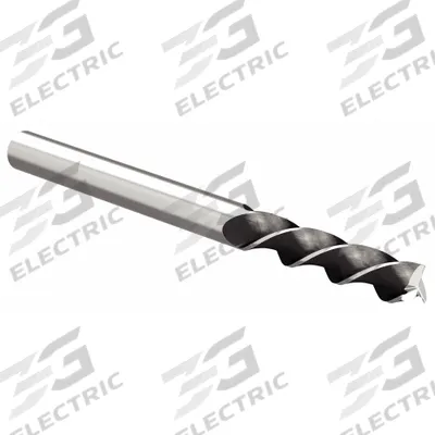 WIDIA HANITA Square End Mill: Carbide, 3 Flute, 3 mm Mill Dia, 12 mm LOC - Fast-Cutting Carbide Square End Mills for Aluminum