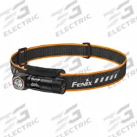 FENIX LIGHTING Headlamp: Rechargeable, 300 lm Max. Brightness, 100 hr Max Run Time, 88 m Max Beam (MPN HM23V2BK). Key specifications — attr1391546: FENIX LIGHTING; attr1440309: Includes 1 AA.