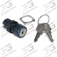 SCHNEIDER ELECTRIC Keyed Selector Switch: 3 Position, 16 mm Panel Mounting Size, Series XB6 (MPN ZB6AGH). Key specifications — Manufacturer Part Number: ZB6AGH; Brand: SCHNEIDER; Switch Action: Maintained/Maintained/Maintained; Key Removal Position: Any Position.