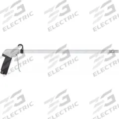 GUARDAIR Air Gun: Pistol-Grip Grip, Aluminum, 3/8 in Female NPT, 1 Nozzle(s), Straight, Focused (MPN U75LJ018AA3). Key specifications — attr1328526: Aluminum; attr1328500: Hanging Hook; attr1328508: GUARDAIR; attr1328515: No; attr1328533: Yes.