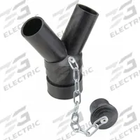 DYNABRADE Conductive In.Y In. Adaptor: Mfr Part # 31968, "Y" Connector. Key specifications — attr948908: 31968; attr948910: 45J411; attr948911: 61311; attr948916: "Y" Connector.
