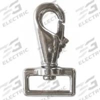 LUCKY LINE PRODUCTS Spring Snap: 1 Snaps, Solid Gate, Zinc, 3/16 in Opening Size (MPN 4GGV3). Key specifications — Application Restrictions: Not For Lifting; Brand: LUCKY LINE PRODUCTS; Opening Type: Solid Gate.