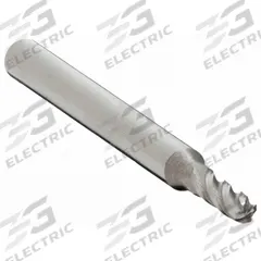 OSG Ball End Mill: Carbide, 4 Flute, 2 mm Mill Dia, 7 mm LOC, 39 mm OAL (MPN 404-0787-BN)