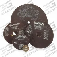 NORTON Abrasive Cut-Off Wheel: Type 1, 7" x 1/32" x 1 1/4", 57A60-O8B (MPN 66252922986). Key specifications — Brand: NORTON; Wheel Hardness: O.