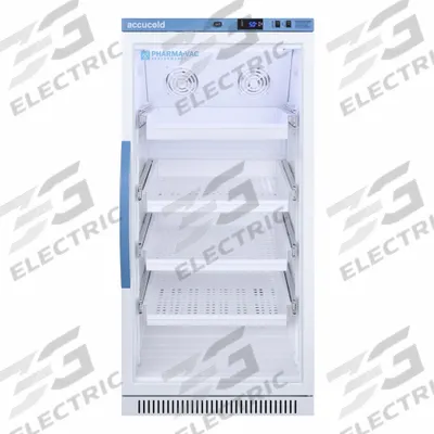 ACCUCOLD Vaccine Refrigerator: 8 cu ft, Upright, 2°C to 8°C, 24 3/8 in Overall Dp - Pharmacy & Vaccine Refrigerators