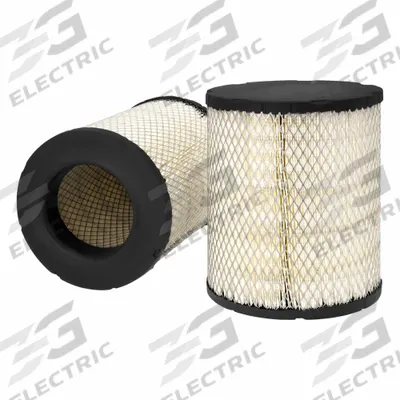 FLEETGUARD Automotive Air Filter: Round-Oval, Engine, Axial Seal, 9 1/4 in Outside Dia - Round/Oval Engine Air Filters