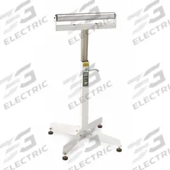 APPROVED VENDOR Material Support Stand: 16 in Roller Wd, 28 in Min. Ht, 47 1/2 in Max. Ht, Steel (MPN HSS-18). Key specifications — Brand: APPROVED VENDOR; Stand Material: Steel; Color: White.