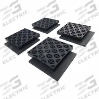 APPROVED VENDOR Vibration Isolator Pad: EPDM, Smooth Pad Top, 4 in Lg, 4 in Wd, 45/64 in Ht, 4 PK (MPN 852GL7). Key specifications — Isolator Material: EPDM; Brand: APPROVED VENDOR.