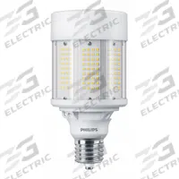 HID Replacement LED Bulb: Corncob ED28, Mogul Screw (EX39), 150 W Watt, 5000K, LED, 120 to 277V (MPN 150CC/LED/850/LS EX39 G2 BB 3/1). Key specifications — Color Temperature: 5000K; Brand: PHILIPS; Shatter-Resistant: Yes.