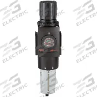 ARO Filter-Regulator: 3000 Series, 1 in NPT, 250 cfm, 5 micron, 0 psi to 140 psi, Manual Drain (MPN P39464-610). Key specifications — attr109419: ARO; attr109429: Aluminum; attr109463: Yes; attr109468: 3000.