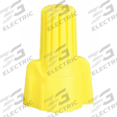 APPROVED VENDOR Twist-On Wire Connectors: Yellow, Wire Sizes 18 AWG – 10 AWG, 600 V, 100 - General Purpose Wire Connectors