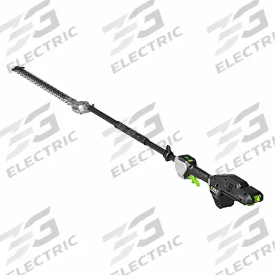 EGO Battery-Powered Hedge Trimmer: POWER+ Platform, 1 1/8 in Cutting Wd, 21 in Blade Lg - Battery-Powered Extended-Reach Hedge Trimmers