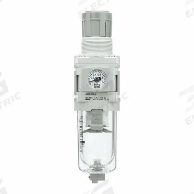 SMC Filter Regulator: AW-D Series, 1/4 in NPT, 5 micron, 1 MPa Max Op Pressure - SMC FRL Air Filter/Regulators