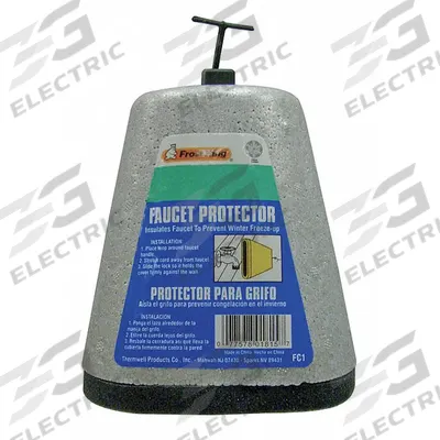 FROST KING Faucet Cover: Foam, 1 in Thick - Outdoor Faucet Covers