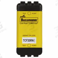 BUSSMANN Fuse: Class CF, TCF Series, Time-Delay, 3 A, 600 V AC, 300 V DC, Non-Indicating (MPN TCF3RN). Key specifications — Brand: BUSSMANN; Series: TCF.