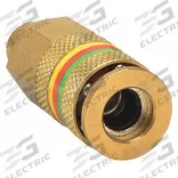 TRUFLATE Quick Connect Air Couplings: 1/4 in Body Size, 1/4 in Hose Fitting Size, MNPT, 10 PK (MPN 13512). Key specifications — Thread Size: 1/4"-18; Coupling Locking Type: Push-to-Connect; Brand: TRUFLATE.