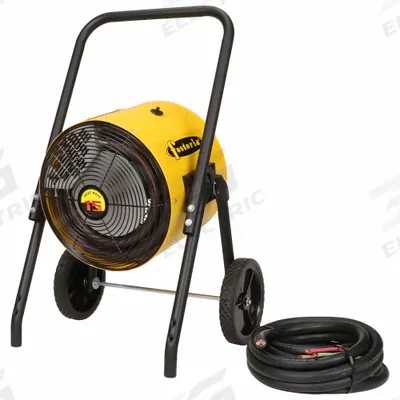FOSTORIA Portable Salamander Heater,240V AC (MPN H15-FES-3E) - Portable Salamander Electric Jobsite & Garage Heaters