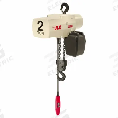 COFFING Electric Chain Hoist: H4 - Heavy Duty, 115V AC, Hook Mounted - No Trolley - General Purpose Electric Hoists