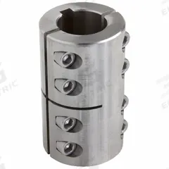 CLIMAX METAL PRODUCTS Rigid Shaft Coupling: 1 in Bore Dia 1, 3/4 in Bore Dia 2, Round Keyed, Inch (MPN 2ISCC100-075SKW). Key specifications — attr870078: CLIMAX METAL PRODUCTS.