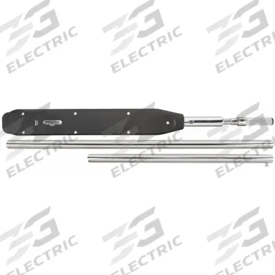 PROTO Micrometer Torque Wrench: 1 in Drive Size, 400 ft-lb to 2000 ft-lb - Non-Insulated Micrometer Torque Wrenches