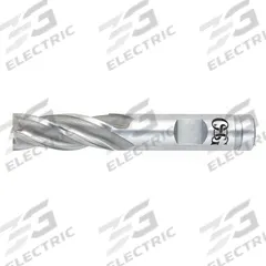 OSG Square End Mill: Cobalt, 4 Flute, 1" Mill Dia, 3" LOC, 5-1/2" OAL (MPN 5475100)