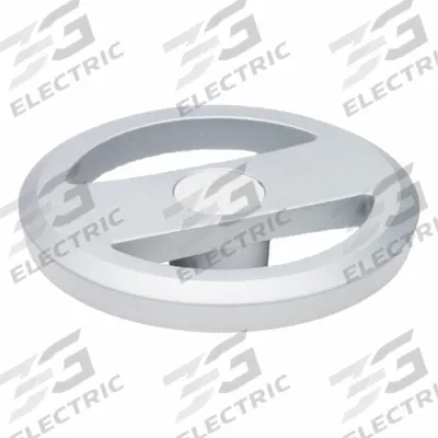 JW WINCO Spoked Hand Wheel: Spoked, Aluminum, 12 mm Bore, 125 mm Dia - Spoked Hand Wheels