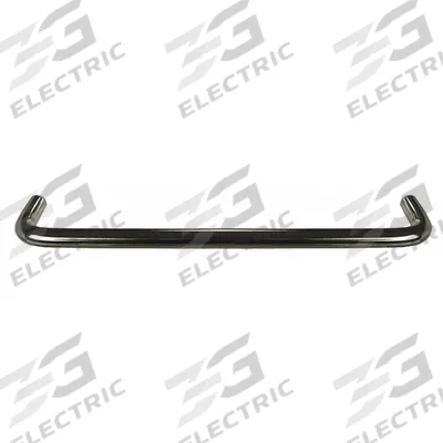 MONROE PMP Pull Handle: Threaded Holes, Stainless Steel, Silver, #2-56 Screw Size - Standard Pull Handles