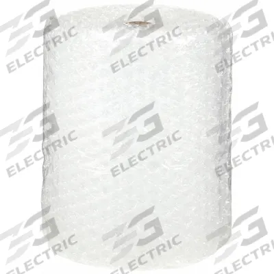 APPROVED VENDOR Bubble Roll: 1/2 in Bubble Size, 24 in Roll Wd, 50 ft Roll Lg, Clear - Standard Bubble Rolls
