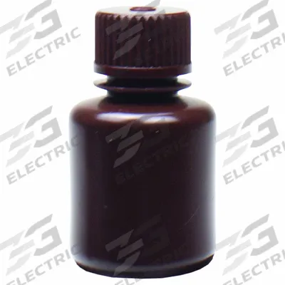 APPROVED VENDOR Reagent Bottle: HDPE, 1 fl oz, 30 mL, Amber, 20-415 mm Screw Closure Size - HDPE Narrow Mouth Round Lab Bottles