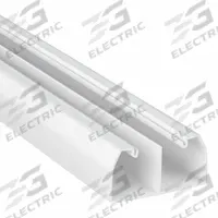 LEGRAND Raceway: CableSmart 40N2, 2 Channels, 4 in Wd, 2 in Ht, 96 in Lg, Plastic, White (MPN 40N2B08WH). Key specifications — Series: CableSmart 40N2; Material: Non-Metallic; Color: White; Brand: LEGRAND; Item: Raceway.