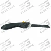 STANLEY Folding Utility Saw: 6 in Blade Lg, Steel, 6 in Overall Lg, 9, Plastic (MPN 15-333). Key specifications — attr307094: Steel; attr307097: Plastic; attr307096: 9; attr324786: STANLEY.