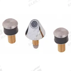 BESTCARE Bathroom Sensor Faucet: WH3377, Widespread, Brass, Chrome, Manual, Plug-In, 9V DC (MPN WH3377-WSF-PPZ). Key specifications — Voltage: 9V DC; Brand: BESTCARE; Color/Finish: Chrome; Power Source: Plug-In; Water Supply Type: Hot and Cold Lines.