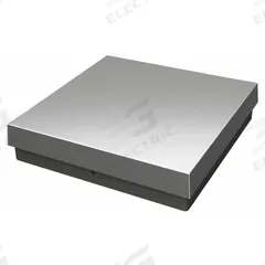 B-TEK Industrial Bench Scale: 18 in x 18 in, IP65, No Indicator Included, Stainless Steel (MPN BT-B-1818S-100). Key specifications — Connection Ports: Indicator Cable; Readability: 0.02 lb; Brand: B-TEK; Weighing Surface Material: Stainless Steel.