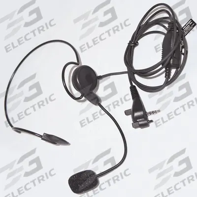 MOTOROLA Headset: Fits Motorola, For EVX-261/VX-260/VX-450/VX-459 Series, Behind-the-Head - Motorola-Compatible Earpieces & Headsets