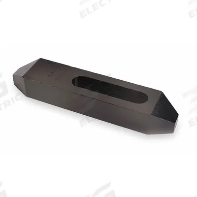TE-CO Tapered Nose Plain Clamp: For 12 mm Stud Dia, 64 mm L x 29 mm W x 13 mm H - Standard Setup Clamps