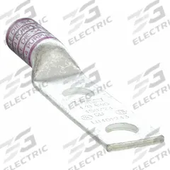 Compression Lug: For 4/0 AWG, Stranded Wire, 3/8 in Stud Size, Long, Copper Barrel (MPN 24C396). Key specifications — Inspection Hole: No; For Wire Type: Stranded; For Wire Sizes: 4/0 AWG; Brand: APPROVED VENDOR; Manufacturer Part Number: 24C396.