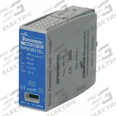 BUSSMANN Surge Protection Device: 150V AC/DC, 2 kA Nominal Discharge Current, For 19D541 (MPN BPHA150D150LV). Key specifications — Max. Continuing Operating Voltage: 150V AC/DC; For Use With: 19D541; Brand: BUSSMANN.